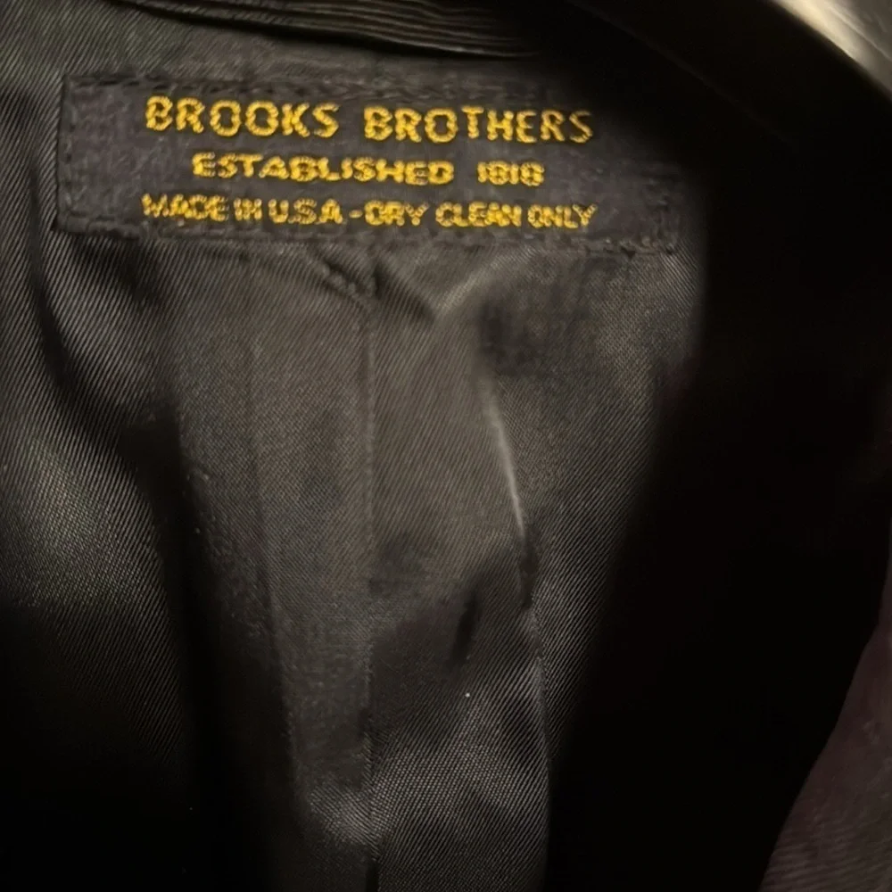 Brooks Brothers, Vintage navy blue pin striped blazer Brooks Brothers quality‎